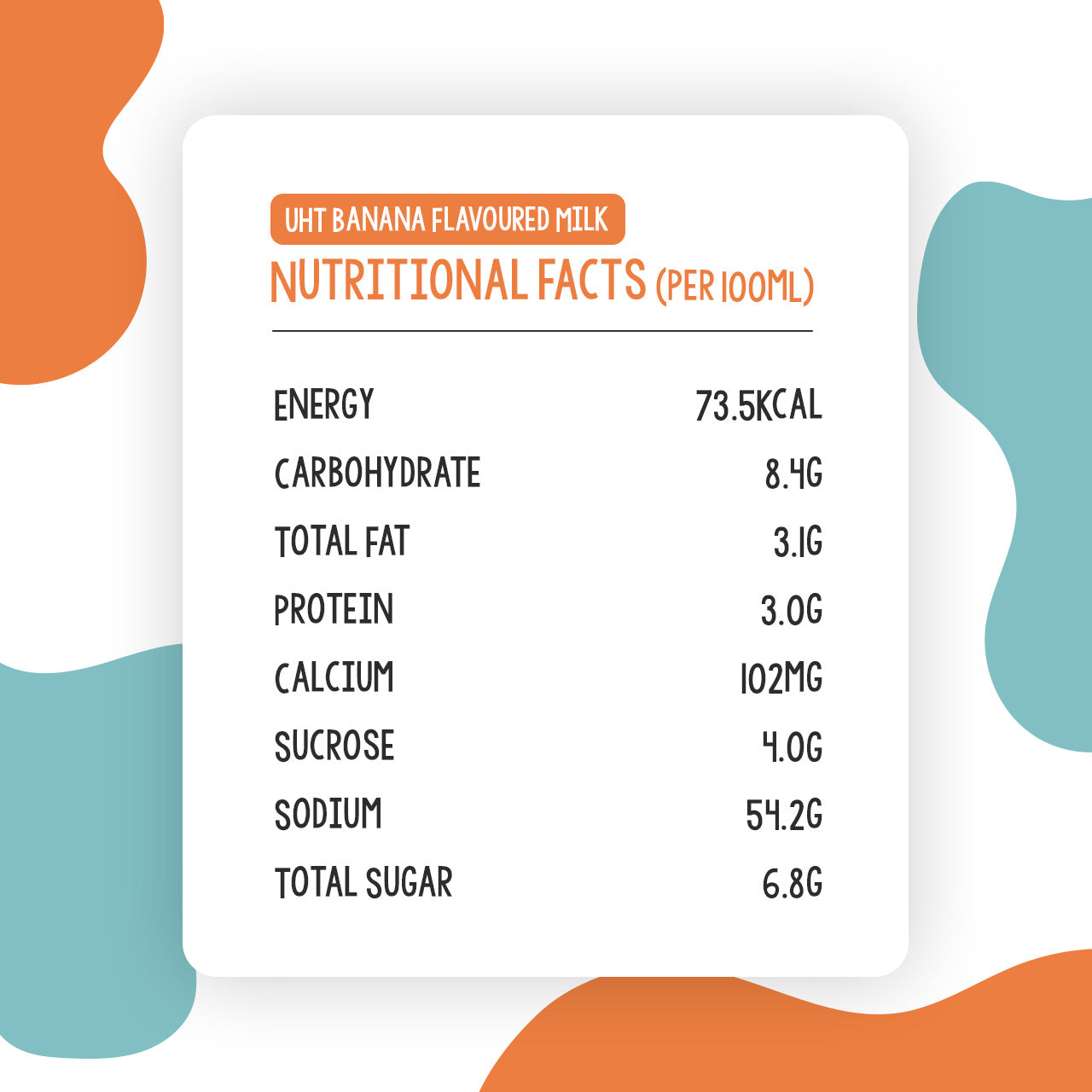 Farm Fresh UHT Banana Milk 200ml x 24 Packs