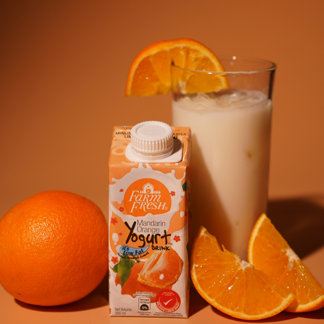Farm Fresh UHT Mandarin Yogurt 200ml x 24pcs