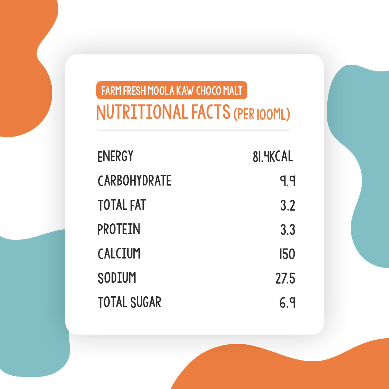 Farm Fresh UHT Moola Choco Malt Kaw 180ml x 24 packs