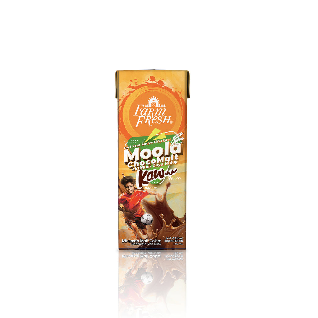 Farm Fresh UHT Moola Choco Malt Kaw 180ml x 24 packs