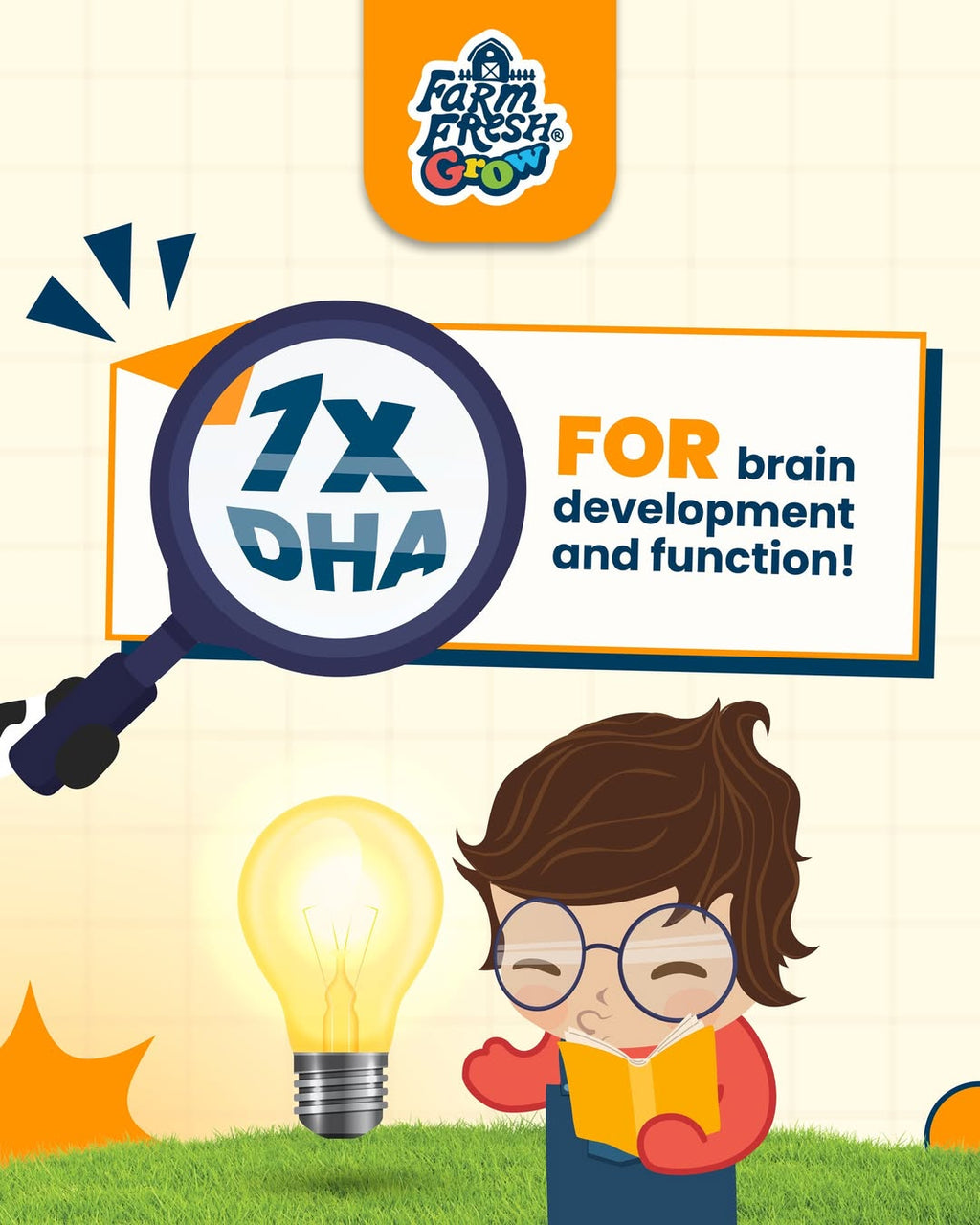 Farm Fresh Grow Powder 4-6 Years Old 800g