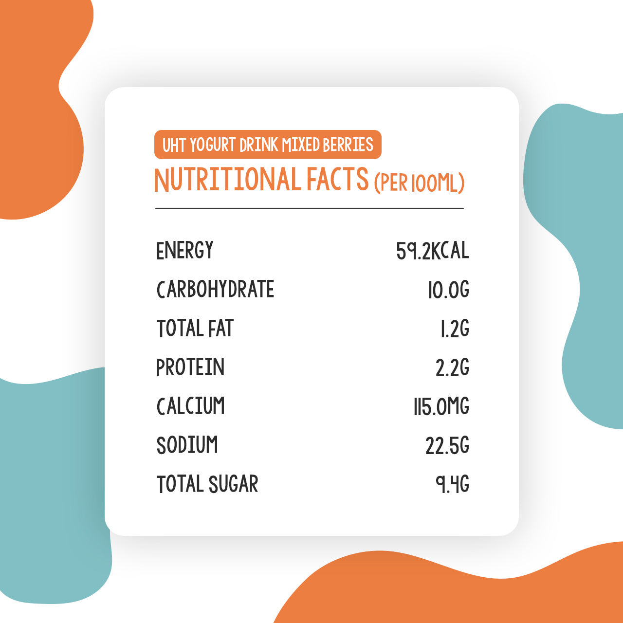 Farm Fresh UHT Yogurt Drink Mixberry 200ml x 24 Packs