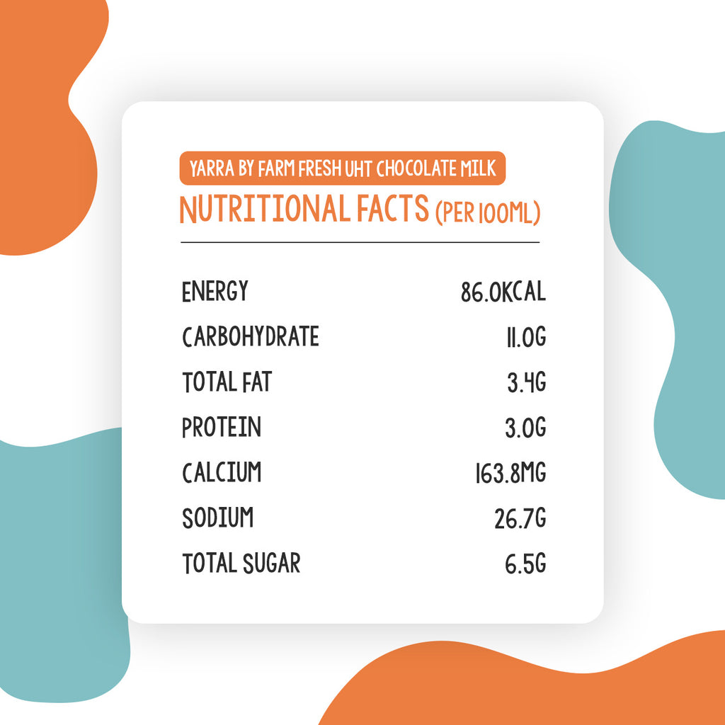 Yarra by Farm Fresh UHT Chocolate Milk 200ml x 24 Packs