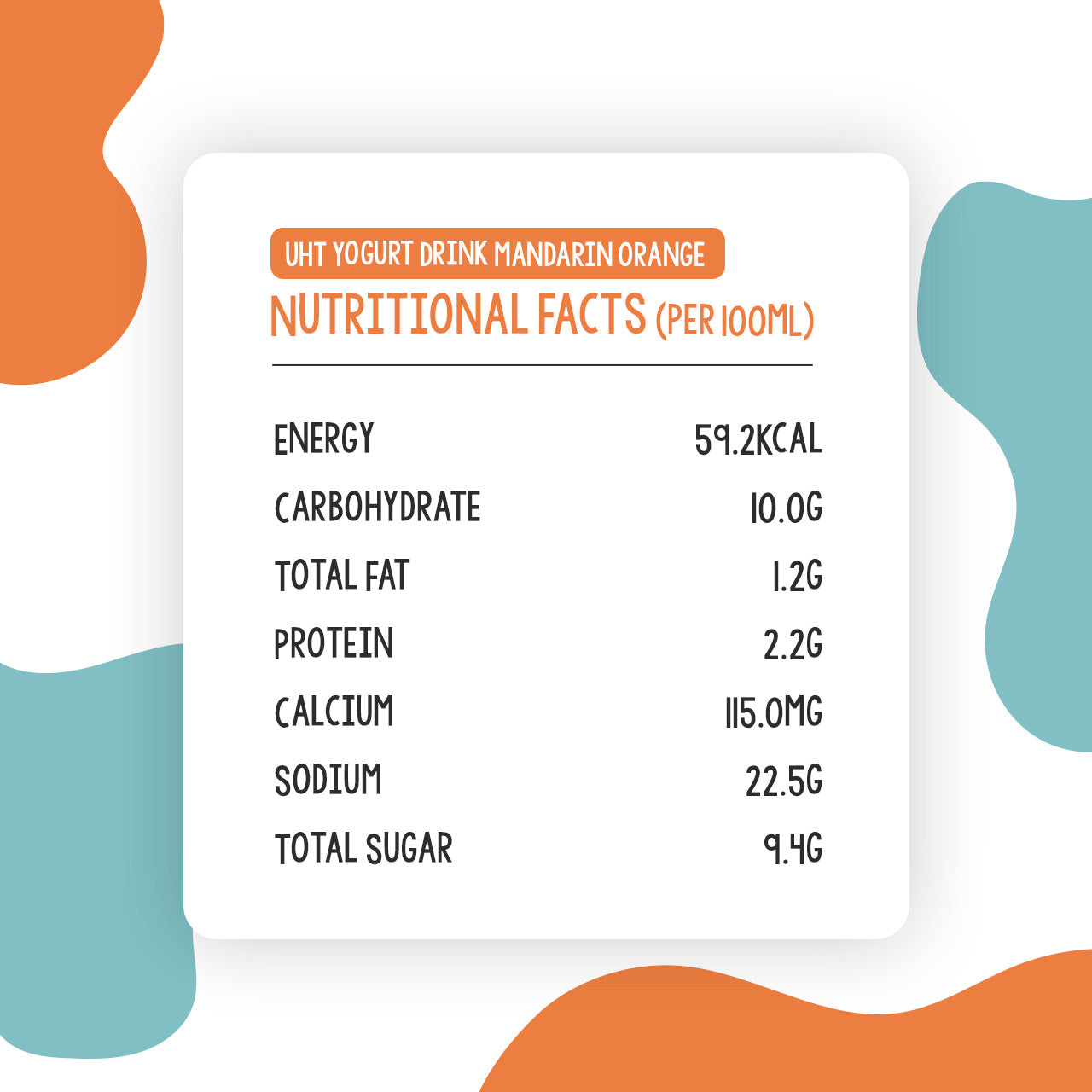 Farm Fresh UHT Mandarin Yogurt 200ml x 12pcs