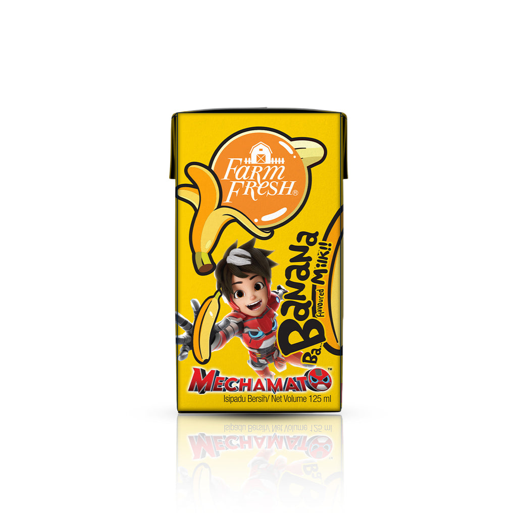 Farm Fresh UHT Banana Milk 125ml x 32 Packs