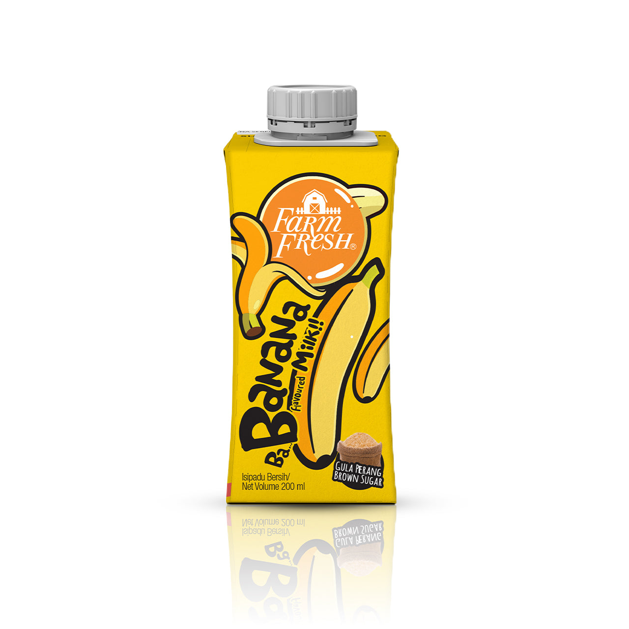 Farm Fresh UHT Banana Milk 200ml x 24 Packs