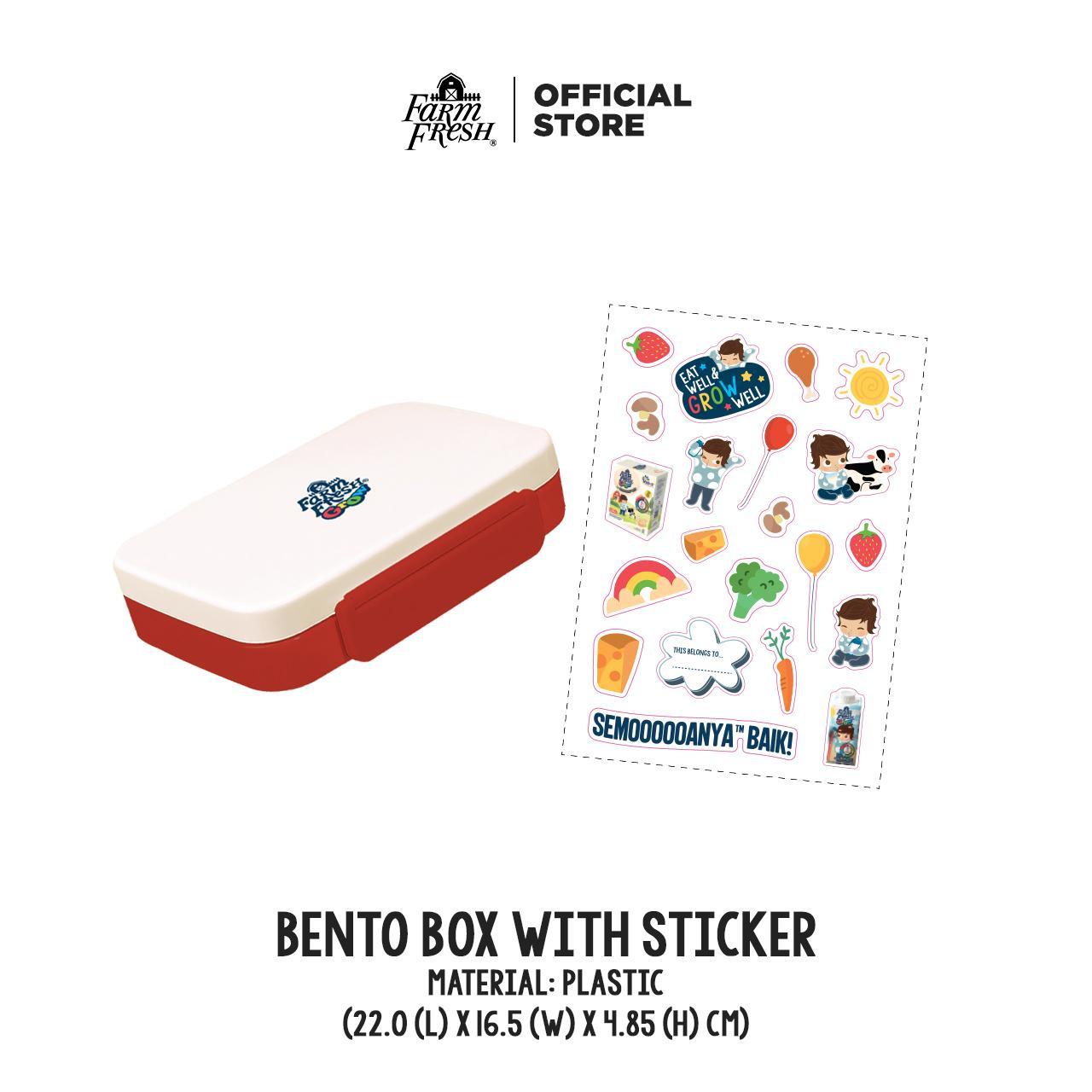 [Not for Sale] Farm Fresh Bento Box with Stickers