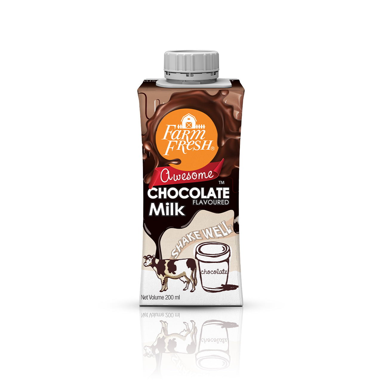 Farm Fresh UHT Chocolate Milk 200ml x 24 Packs