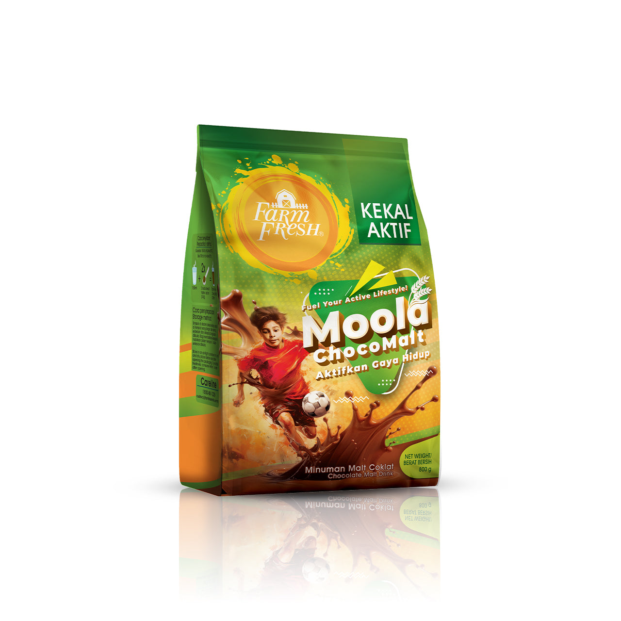 Farm Fresh Moola Choco Malt Powder 800g x 1 Pack