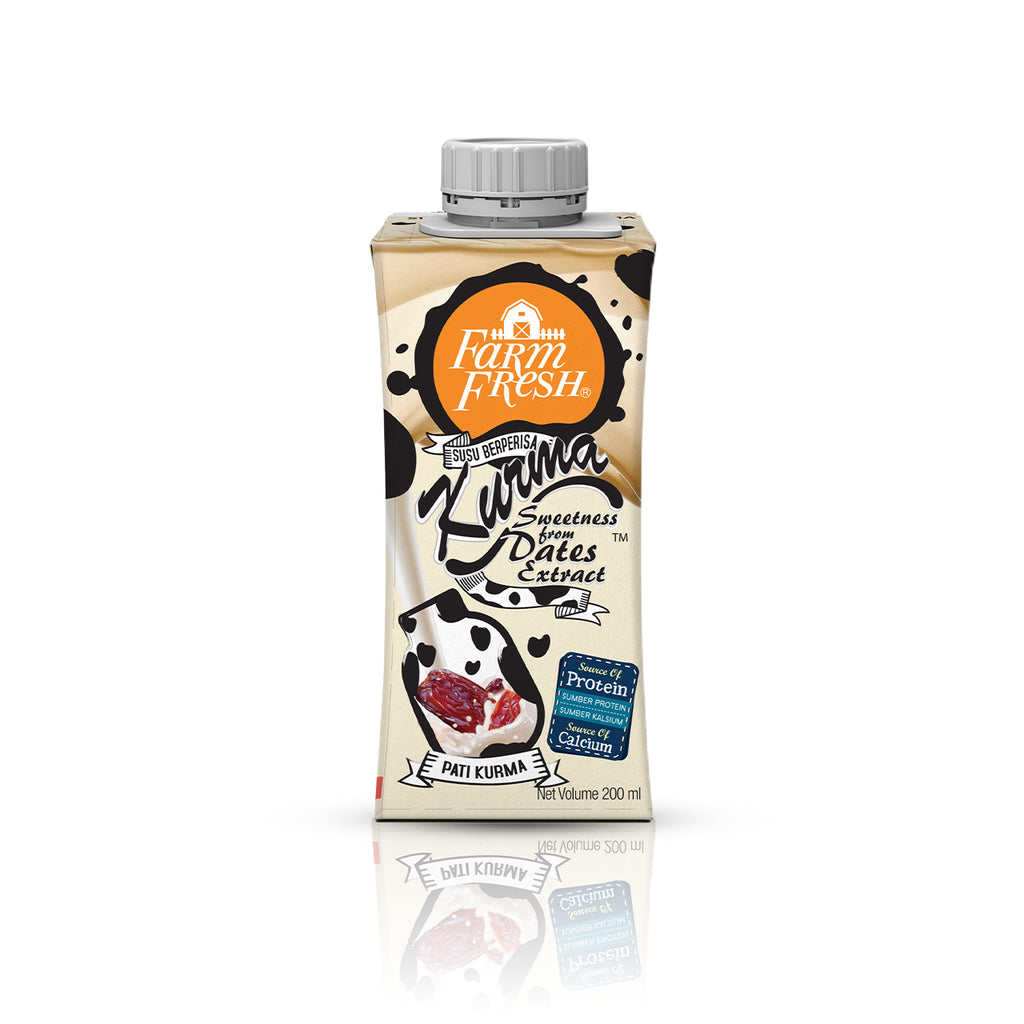 Farm Fresh UHT Kurma Milk 200ml x 24 Packs