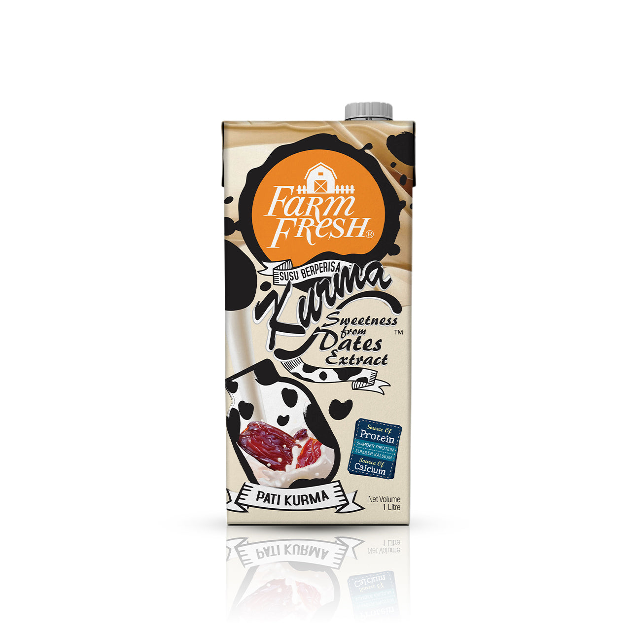 Farm Fresh UHT Kurma Milk 1L x 1 Pack