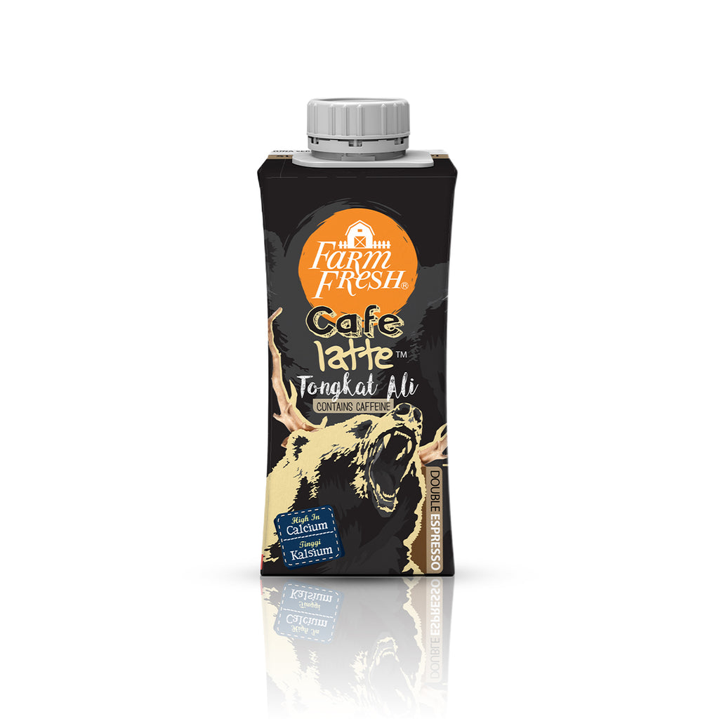 Farm Fresh UHT Café Latte Tongkat Ali 200ml x 24 Packs