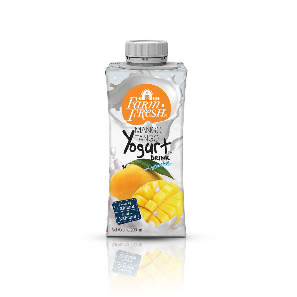 Farm Fresh UHT Yogurt Drink Mango 200ml x 24 Packs